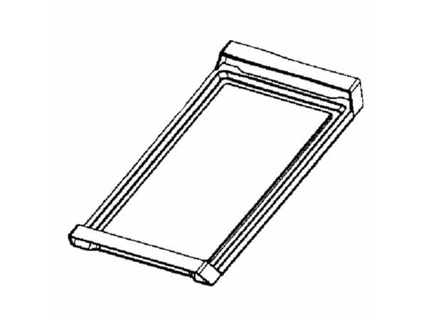 12086165-1-M-Samsung-DG61-01204A- PLATE GRIDDLE;NA30K7750TS,GC250,MATT Black