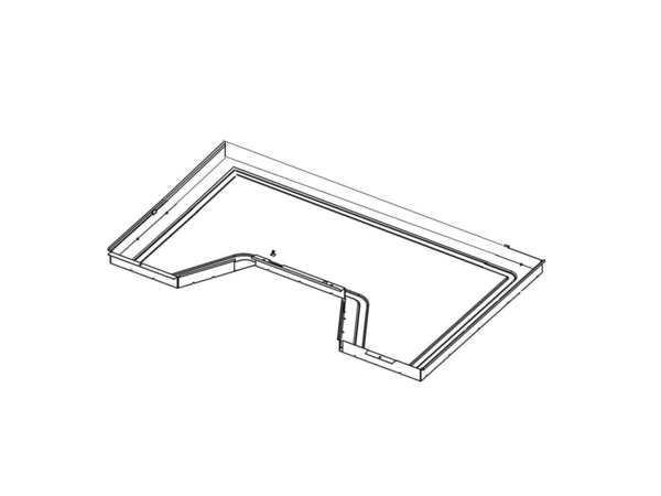 12086183-1-M-Samsung-DG63-00457A-COVER HEATER;NZ9300K,GI-SGCC,T0.6,30" RA