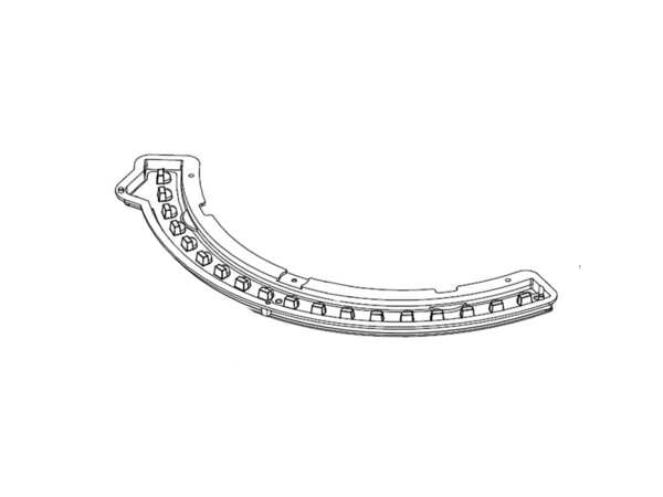 12086217-1-M-Samsung-DG67-00103A-LENS LED-A;NE58K9560WS,PC,CLEAR, VO, 302