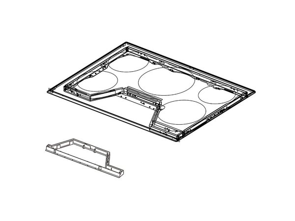 12086378-1-M-Samsung-DG94-01476A-Assembly TOP PLATE;NZ9300K,30 Inch PRIMIUM,STS F