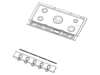Assembly FRAME COOK TOP;NA36K7750TG,NA9300K, – Part Number: DG94-01530B