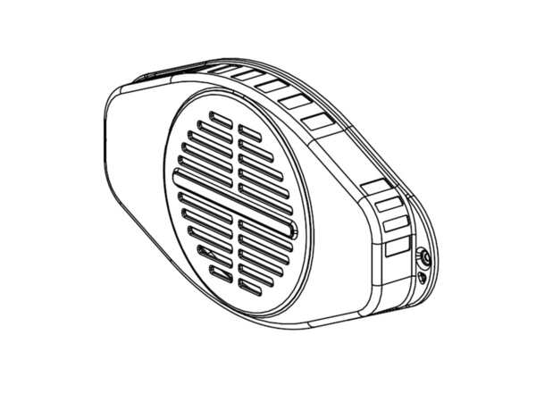 12086429-1-M-Samsung-DG94-01595A-Assembly COVER CASING-UP;NV51K6650DS,SPP,T0.