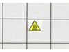 Label, Caution - Hot – Part Number: X505007710