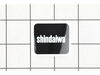 Label, Shindaiwa H4 – Part Number: X504007080