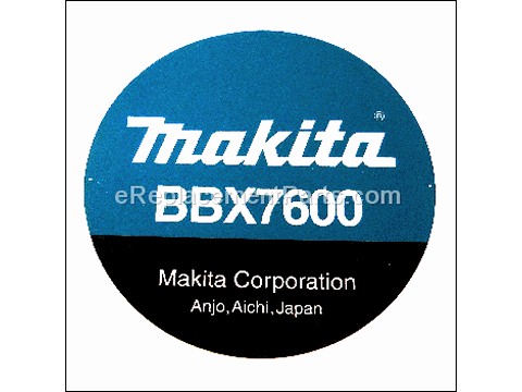 12091920-1-M-Makita-667-95007-03-Model Label