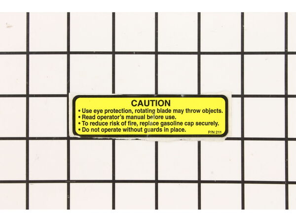 12092104-1-M-Little Wonder-211-Caution Label