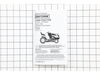Parts Manual – Part Number: 917443049