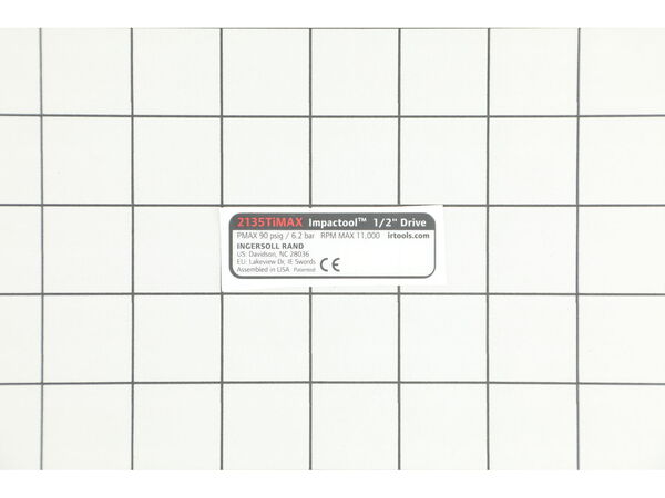 12095276-1-M-Ingersoll Rand-2135TiMAX-300-Information Label