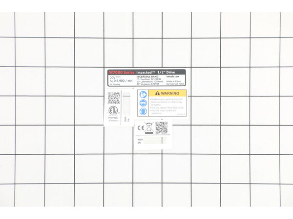 12097096-1-M-Ingersoll Rand-W7150-K99-Label Kit
