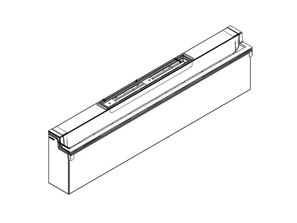 12115448-1-M-Samsung-DA82-02260U-Drawer Door Assembly (Middle)