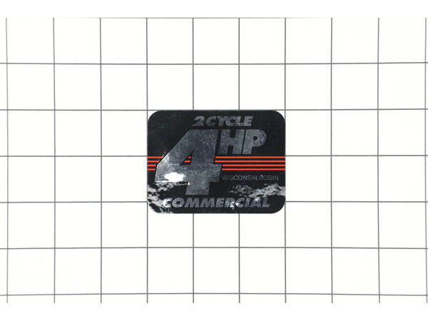 12118665-1-M-Snapper-7024197YP-Decal, 4 Hp 2 Cycle