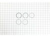 Ring Set, Piston (0.25) (Teikoku) – Part Number: 130A2-ZA0-005