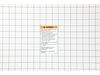 Label, Warning (English) – Part Number: 87122-743-612