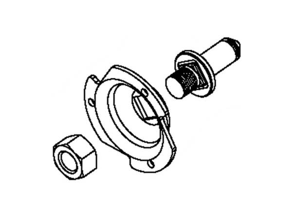 12171024-1-M-GE-WE01X24495-KIT SHAFT BRACKET AND NU