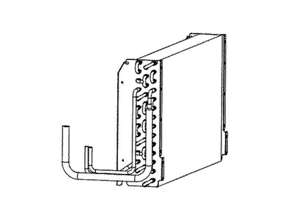 12171969-1-M-GE-WJ87X21931-EVAPORATOR Assembly