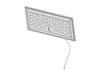 FREEZER DOOR & GASKET WHITE 22