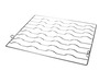 Steel shelf w/hooks – Part Number: 312280300029