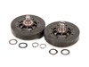 Dryer drum support roller kit – Part Number: RB170002
