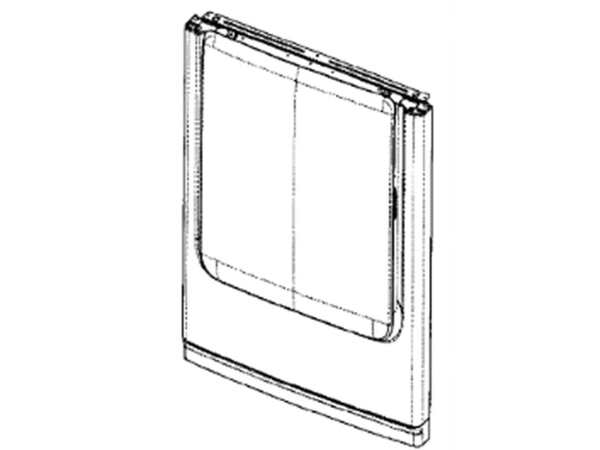 12243984-1-M-Samsung-DC97-19053A-Dryer front panel