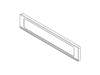 Control panel assembly,steel/glass ,dark stainl... – Part Number: 5304509113
