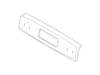 Control panel,stainless – Part Number: 807181689