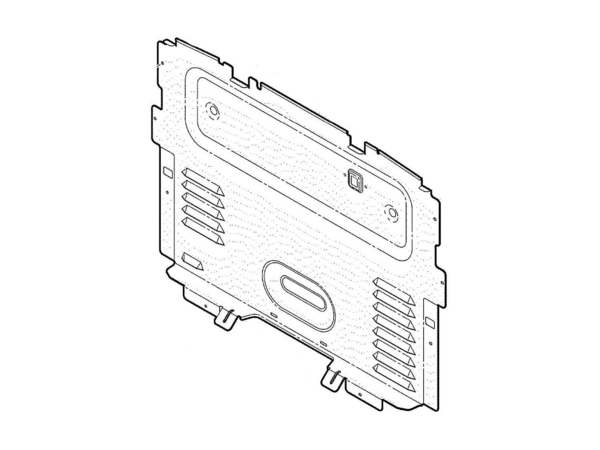 12295292-1-M-GE-WB34X29576-CONTROL PANEL BACK COVER