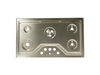 12295316-3-S-GE-WB62X29377-MAINTOP Assembly 36 inch Stainless Steel