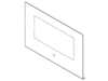 12299336-2-S-GE-WB56X30064- GLASS OVEN DOOR Assembly