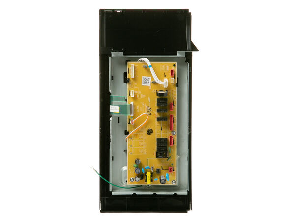 12299340-1-M-GE-WB56X30185-BLACK CONTROL PANEL WHITE LED
