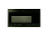 12342614-3-S-GE-WB56X30620-BLACK STAINLESS DOOR WITH WHITE LED