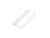 12345227-3-S-GE-WR71X28202-GLASS SHELF HALF