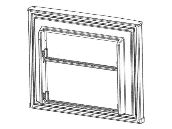 12345415-1-M-GE-WR78X29281-REFRIGERATOR - FREEZER DOOR WHITE