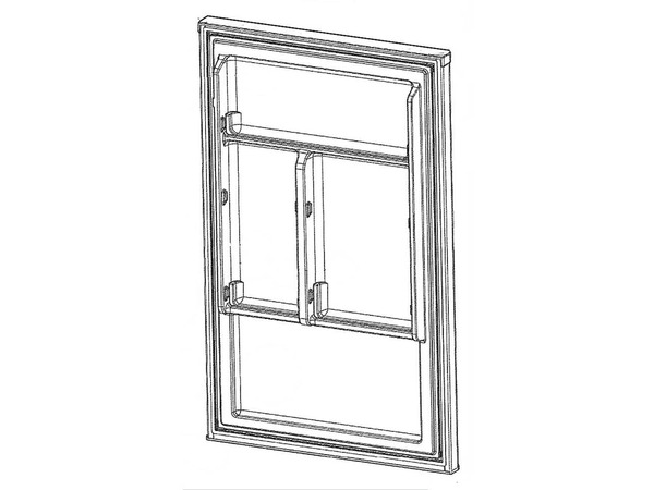 12345418-1-M-GE-WR78X29286-REFRIGERATOR - FRESH FOOD DOOR WHITE