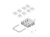 RACK ASSEMBLY – Part Number: AHB73129107
