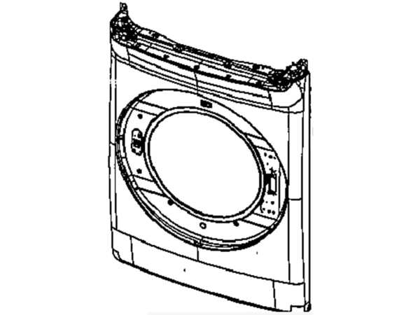 12394419-1-M-Samsung-DC97-20011A-Front Frame Assembly