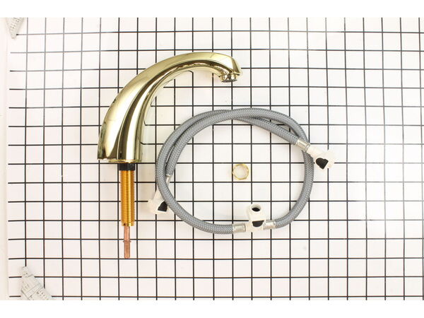 12409046-1-M-Maytag-100649P-Spout Assembly Kit - Polished Brass