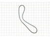 Snowblower ground drive belt – Part Number: 5938