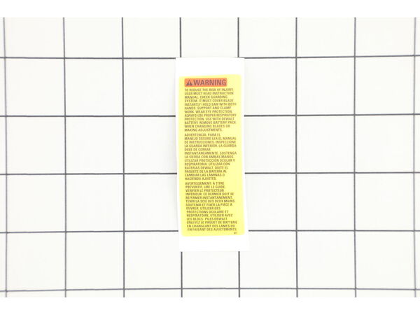 12508797-1-M-DeWALT-N459251-WARNING LABEL