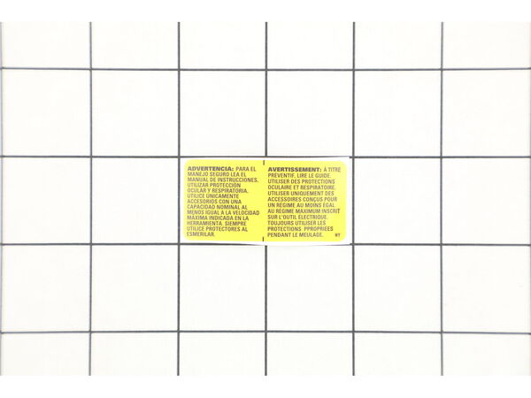 12508902-1-M-DeWALT-N499162-LABEL WARNING FR/SP