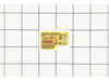 RATING LABEL – Part Number: N445788