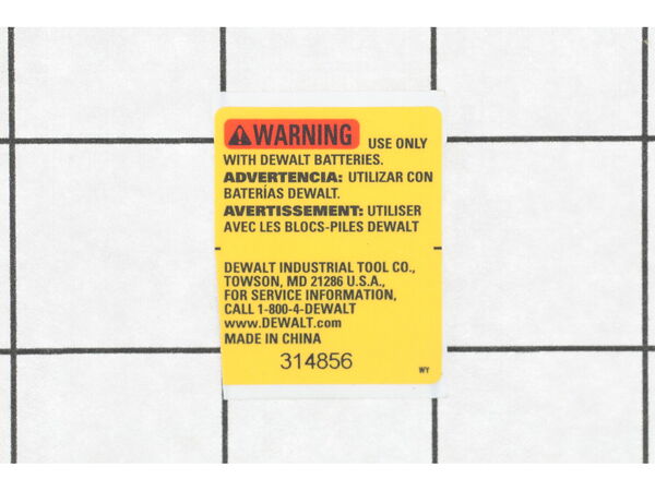 12529408-1-M-DeWALT-N439105-WARNING LABEL