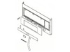 ASSY DOOR A;ME21H706MQS,PC BLACK,STSS,AN – Part Number: DE94-03238K
