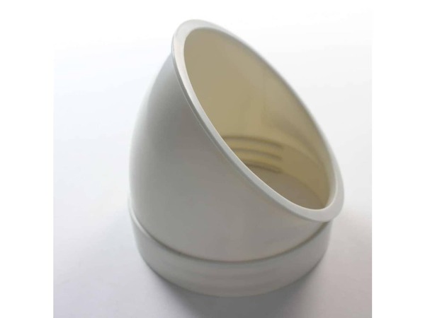 12583078-1-M-GE-WJ86X22316-HEAT EXHAUST HOSE CONNECTOR