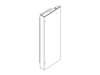 REFRIGERATOR - FRESH FOOD DOOR BLACK SLA – Part Number: WR78X30290