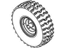 Wheel 15x5.0 nps rh 1.00 417 – Part Number: 586710301