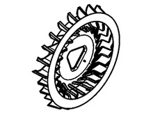 Fan; cooling – Part Number: 0J58620166