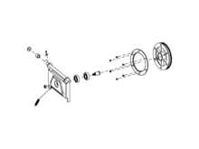 Kit-swinging plate – Part Number: 707540