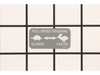 Decal, Tracking – Part Number: 585142601
