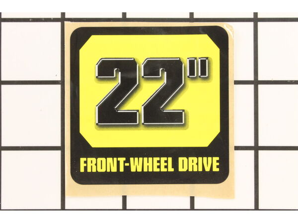 12652385-1-M-Briggs and Stratton-7103962YP-Decal, 22 Front Wheel Drive B