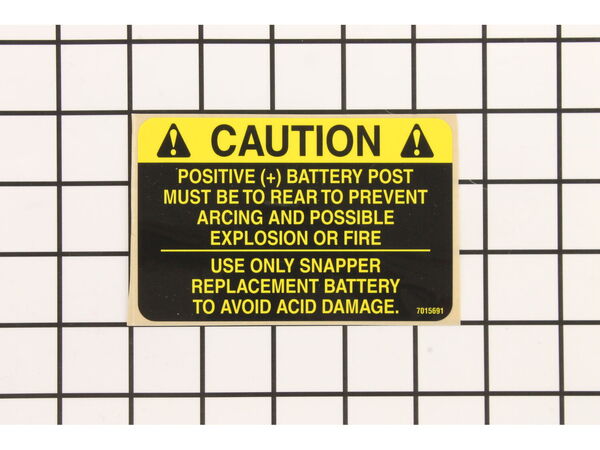 12656396-1-M-Briggs and Stratton-7015691YP-Decal battery cautio